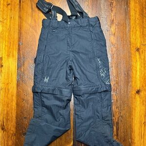Spyder Youth Black Ski Pants